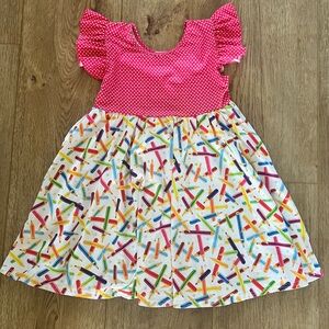 Back to School Girls Pencil Dress